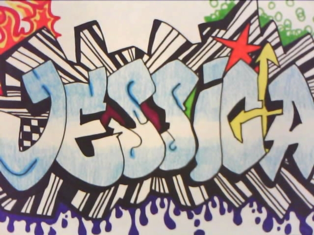 Imagenes de graffitis que digan jessica - Imagui